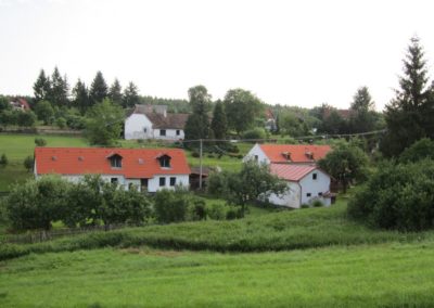 Venkovské sídlo v obci Varvažov